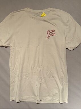 Youth Extra Large Cream Crew Neck T-Shirt